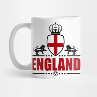 ENGLAND BLACK LINEART Mug